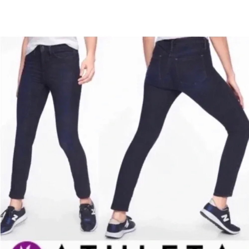 ATHLETA Sculptek Skinny Jeans Dark Wash Size‎ 0